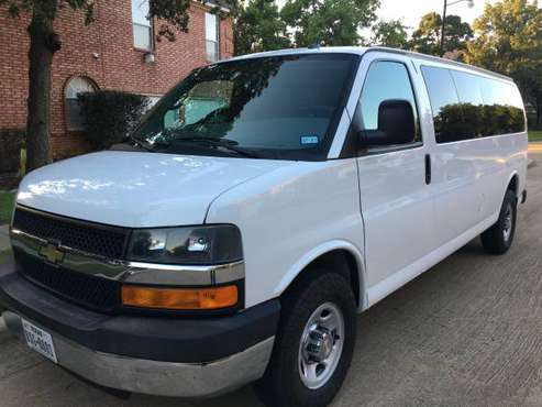 2013 Chevy Express 3500 LT, 6.0L 15 passenger, 36k miles, perfect... for sale in Arlington, TX
