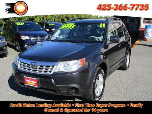 One Owner 2011 Subaru Forester 2.5X Low Mileage! - cars & trucks -... for sale in Lynnwood, WA