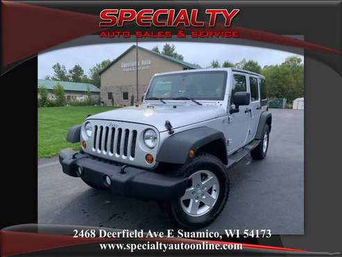 2011 Jeep Wrangler Unlimited Sport! 4WD! New Tires! Removable Top! for sale in Suamico, WI