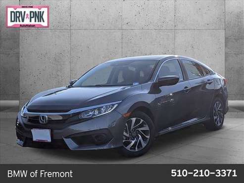 2017 Honda Civic EX SKU:HE227793 Sedan - cars & trucks - by dealer -... for sale in Fremont, CA