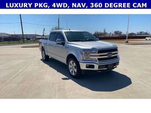 2018 Ford F-150 Platinum - - by dealer - vehicle for sale in Sweetwater, TX
