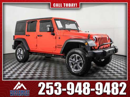 2013 Jeep Wrangler Unlimited Sport 4x4 - - by dealer for sale in PUYALLUP, WA