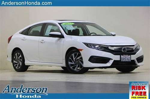 2017 Honda Civic 12627P - cars & trucks - by dealer - vehicle... for sale in Palo Alto, CA