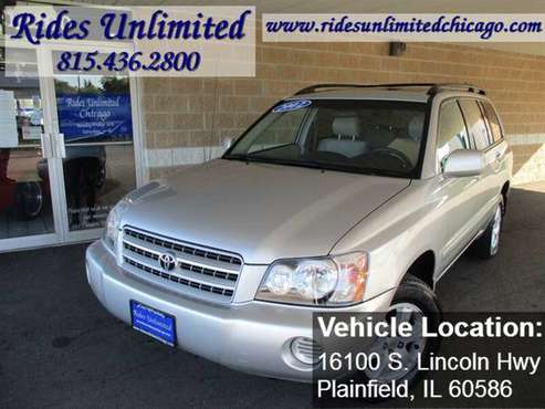 2002 Toyota Highlander - cars & trucks - by dealer - vehicle... for sale in Plainfield, IL