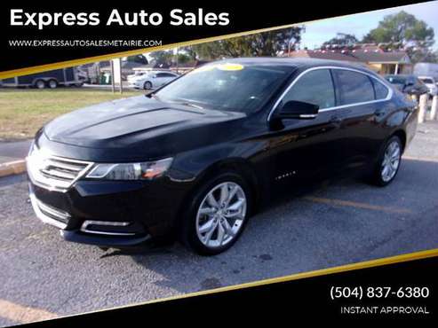 2018 CHEVROLET IMPALA>LT>BLACK ON BLACK>IN DASH>BACK UP CAM>XTRA... for sale in Metairie, LA