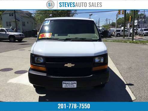 2014 Chevrolet Express Cargo 2500 3dr Cargo Van w/1WT GOOD/BAD/NO for sale in Little Ferry, NY