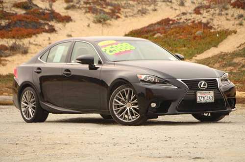 2015 Lexus IS 250 BLACK *Unbelievable Value!!!* - cars & trucks - by... for sale in Monterey, CA