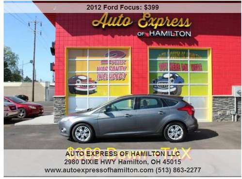 2012 Ford Focus $399 Down+TAX BUY HERE PAY HERE for sale in Hamilton, OH