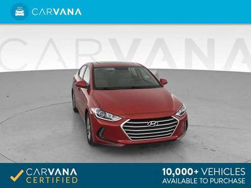 2017 Hyundai Elantra SE Sedan 4D sedan RED - FINANCE ONLINE for sale in Carrollton, TX