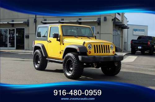 2008 Jeep Wrangler 6 Cylinder 4WD 6 Speed Manual Hard Top With A/C -... for sale in Sacramento , CA