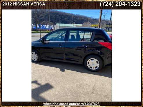 2012 NISSAN VERSA 1 8 S - - by dealer - vehicle for sale in New Kensington, PA