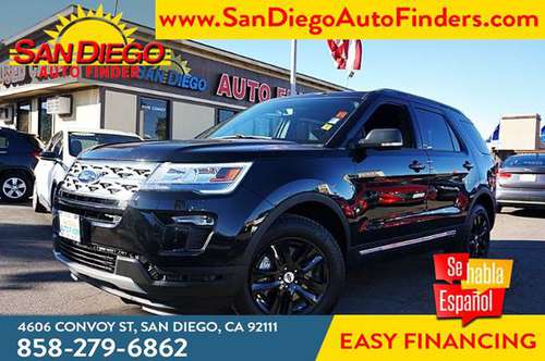 2019 Ford Explorer SDAUTOFINDERS.COM, 3rd row,A Must See, SKU:23084... for sale in San Diego, CA