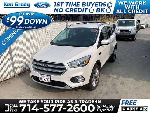 2017 Ford Escape Titanium - cars & trucks - by dealer - vehicle... for sale in Buena Park, CA