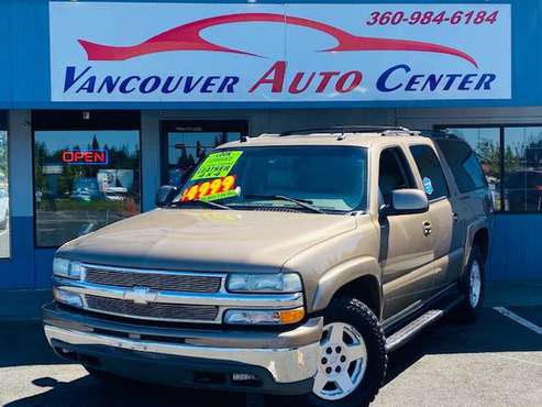 2004 CHEVROLET K1500 SUBURBAN/3rd Row/Leather for sale in Vancouver, OR