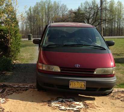1994 Toyota Previa - cars & trucks - by owner - vehicle automotive... for sale in Welcome, NC