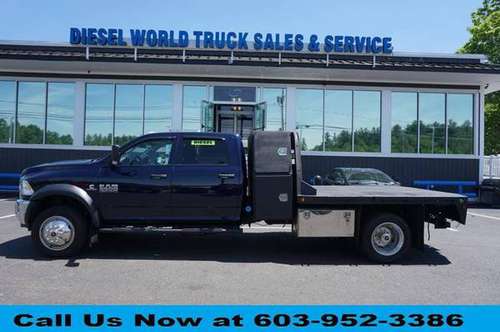 2016 RAM Ram Chassis 5500 4X4 4dr Crew Cab 197.1 in. WB Diesel Trucks for sale in Plaistow, NH
