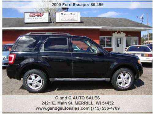 2009 Ford Escape XLT AWD 4dr SUV V6 147395 Miles for sale in Merrill, WI
