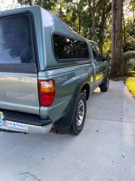 2003 Mazda 4WD truck B-4000 with ARE Cap, 74, 828 miles - cars & for sale in Silver Springs, FL
