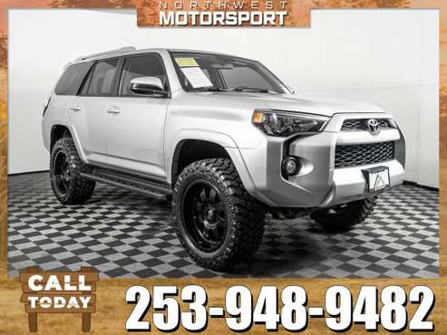 *750+ PICKUP TRUCKS* Lifted 2018 *Toyota 4Runner* SR5 4x4 for sale in PUYALLUP, WA