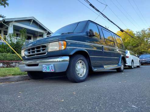 1997 Ford v8 econoline e150 van chariot camper low miles - cars & for sale in Portland, OR