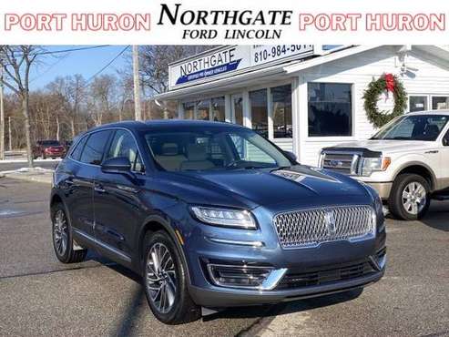 2019 Lincoln Nautilus Reserve suv Blue - - by dealer for sale in Port Huron, MI