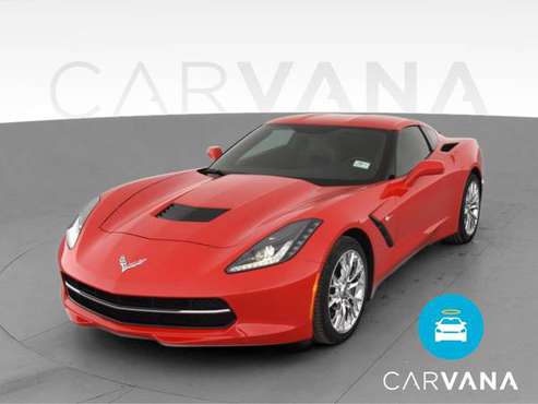 2014 Chevy Chevrolet Corvette Stingray Coupe 2D coupe Red - FINANCE... for sale in Lawrence, KS