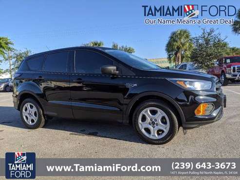 2018 Ford Escape Shadow Black For Sale NOW! - cars & trucks - by... for sale in Naples, FL