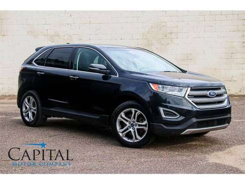 1-Owner 2015 Ford Edge Titanium AWD with PERFECT HISTORY REPORT for sale in Eau Claire, ND