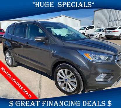 2017 Ford Escape Titanium - Super Low Payment! - cars & trucks - by... for sale in Whitesboro, TX