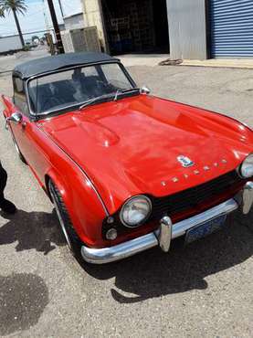triumph TR4 63 - cars & trucks - by owner - vehicle automotive sale for sale in Lodi , CA