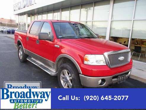 2006 Ford F150 F150 F 150 F-150 truck Lariat - Ford Red - cars &... for sale in Green Bay, WI