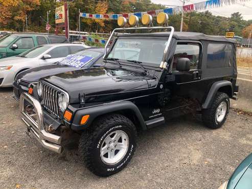 2004 Jeep Wrangler unlimited auto 4x4 one owner only 95k for sale in Stoughton, MA