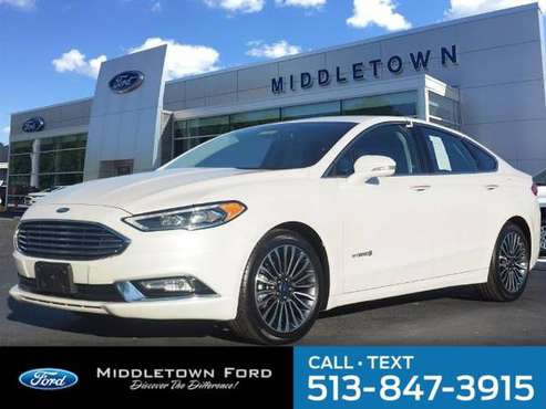 2018 Ford Fusion Hybrid Titanium - cars & trucks - by dealer -... for sale in Middletown, OH