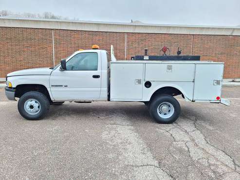 Dodge Ram 3500 Service/utility bed 4x4 v/10 - - by for sale in Sioux City, MN