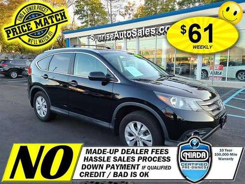 2014 Honda CR-V 4d SUV AWD EX-L ONLY $61 WEEK. FINANCE: - cars &... for sale in Elmont, NY