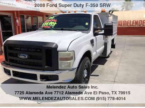 2008 Ford Super Duty F-350 SRW 2WD Reg Cab 141 WB 60 CA XL for sale in El Paso, TX