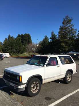 1992 Chevy S10 Blazer - cars & trucks - by owner - vehicle... for sale in Eureka, CA