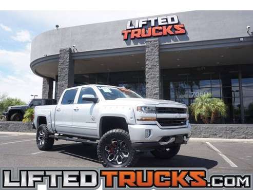 2017 Chevrolet Chevy Silverado 1500 4WD CREW CAB 143 5 - Lifted for sale in Glendale, AZ