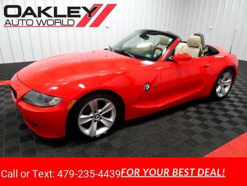 2007 BMW Z4 2dr Roadster 3.0i Convertible Red - cars & trucks - by... for sale in Branson West, AR