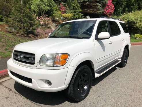 2002 Toyota Sequoia Limited 4WD - Clean title, Third row, Low for sale in Kirkland, WA