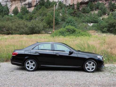 2014 Mercedes E350 Black Sedan 4matic for sale for sale in Durango, NM