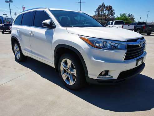2015 TOYOTA HIGHLANDER FWD 4dr V6 Limited (GS) LEATHER ! LOADED ! for sale in Ardmore, TX