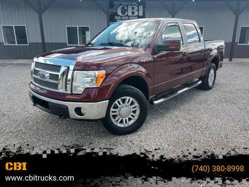 2010 Ford F-150 F150 F 150 Lariat 4x4 4dr SuperCrew Styleside 5 5 for sale in Logan, OH