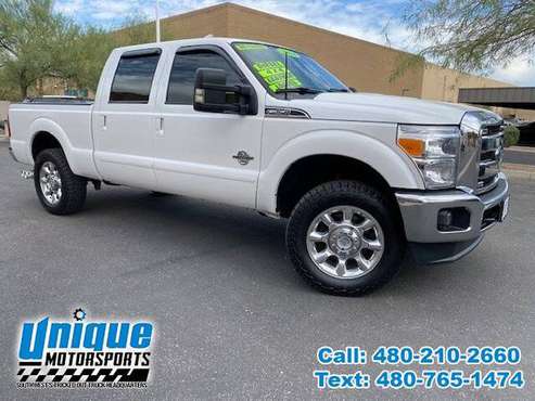 2014 FORD F-250 CREW CAB LARIAT ~ LOW MILES ~ 6.7L TURBO DIESEL TRUC... for sale in Tempe, CO