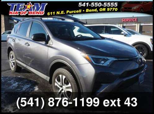 2017 Toyota RAV4 LE - cars & trucks - by dealer - vehicle automotive... for sale in Bend, OR