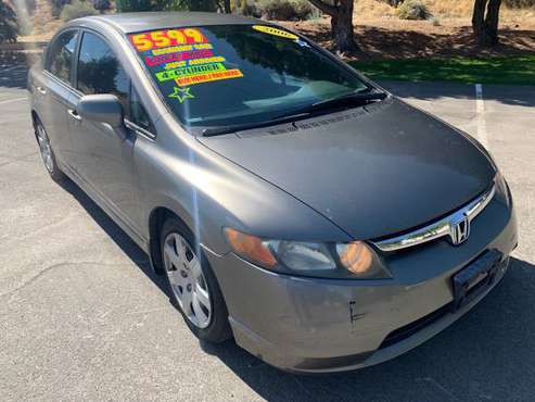 2006 Honda Civic LX-4 door, FWD, FULL POWER, CLEAN, GREAT MPG!! for sale in Sparks, NV