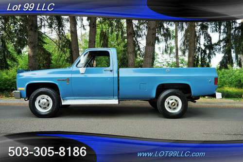 1982 *CHEVROLET* C/K 20 6.5L DIESEL AUTOMATIC 4X4 LONG BED 1 OWNER K20 for sale in Milwaukie, OR