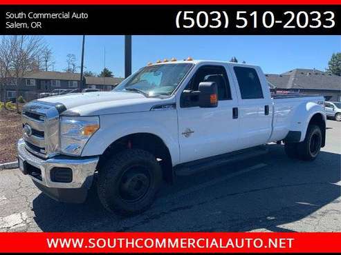 2016 FORD F-350 CREW CAB LONG BED POWERSTROKE DIESEL DUALLY - cars & for sale in Salem, OR