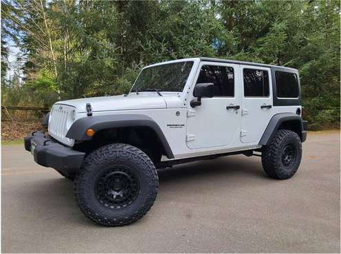 2015 Jeep Wrangler Unlimited Sport Lifted 4x4 - - by for sale in Bremerton, WA