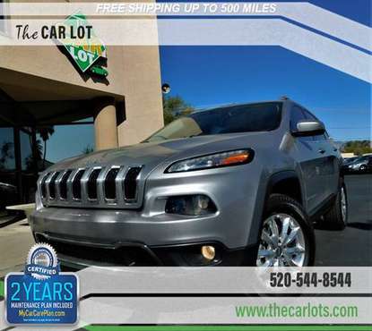 2014 Jeep Cherokee Limited 4x4 CLEAN & CLEAR CARFAX......47,747 mile... for sale in Tucson, AZ
